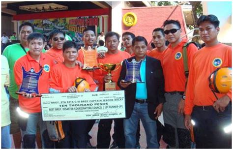 Olongapo City & Barangay Sta. Rita Nation’s Best Local Disaster Risk.